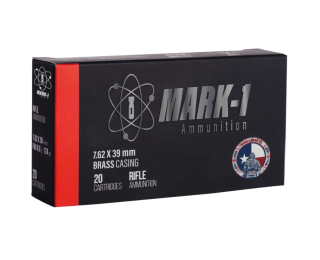 【​限​定​販​売​】 MARK-1 7.62x39mm Ammunition Brass 124GR Premium | Ammo 青年漫画